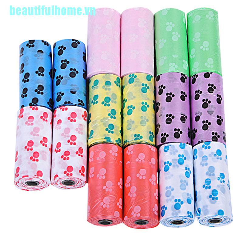 Cuộn 10 túi đựng rác vệ sinh tiện dụng