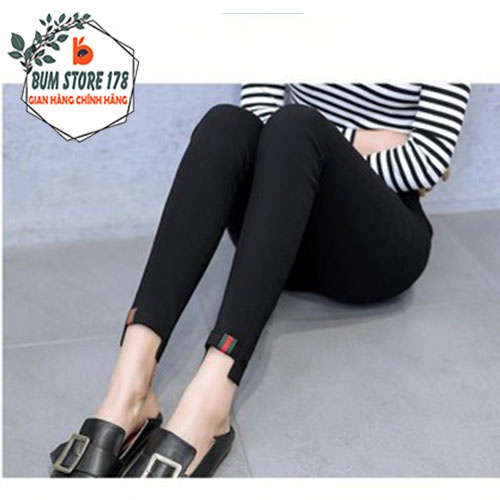 Quần legging dài kaki thun dáng ôm chất vải co dãn, Quần thun nữ chất liệu cao cấp tạo form đẹp phong cách trẻ trung