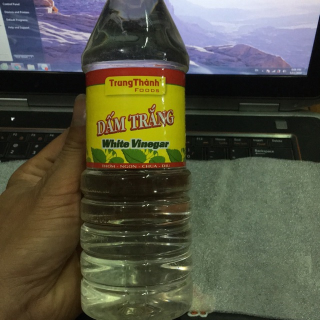 Dấm Trắng Trung Thành Dấm gạo trắng White Vinegar