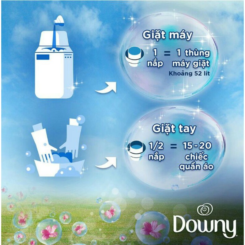 Nước xả vải Downy phơi trong nhà 2.4L
