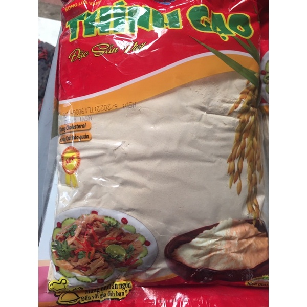 Bột thính gạo Lam chí thơm ngon