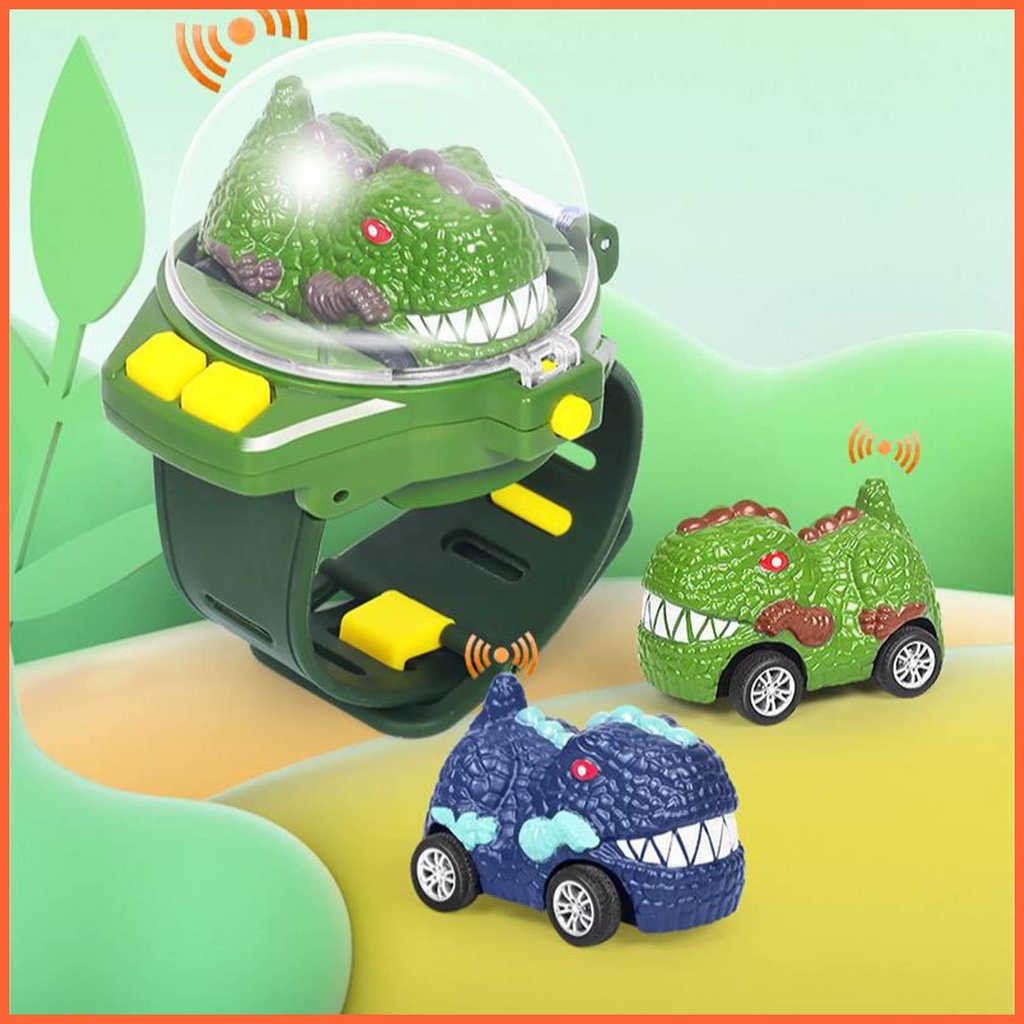 Xe Hơi Đồ Chơi Điều Khiển Từ Xa Sạc USB Hình Khủng Long Cho Trẻ Em