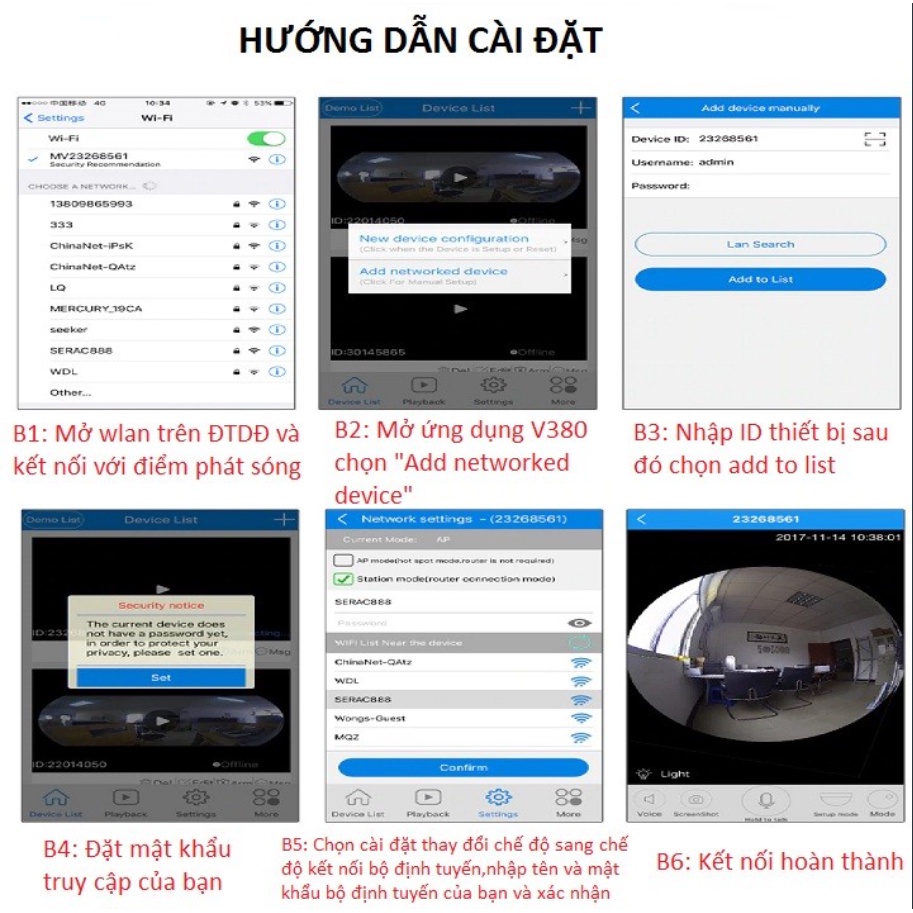 Camera An Ninh, Camera Wifi V380Pro Q9 Thế Hệ Mới, Hỗ Trợ Quay Đêm, Đàm Thoại 2 Chiều, Xoay 360, Giám Sát Chuyển Động