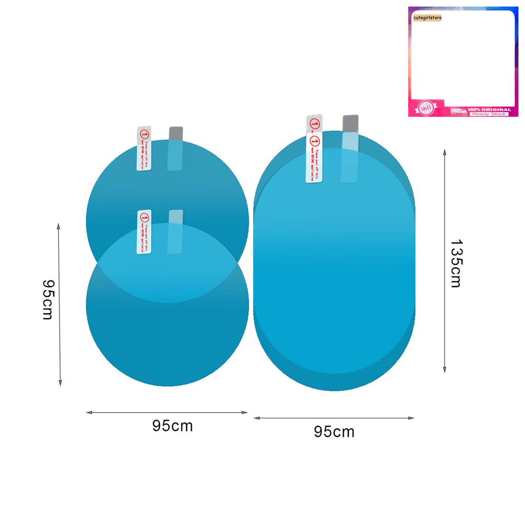 Phim Dán Bảo Vệ Kính Chiếu Hậu Xe Hơi Chống Sương Mù / Nước Mưa Tiện Dụng | BigBuy360 - bigbuy360.vn