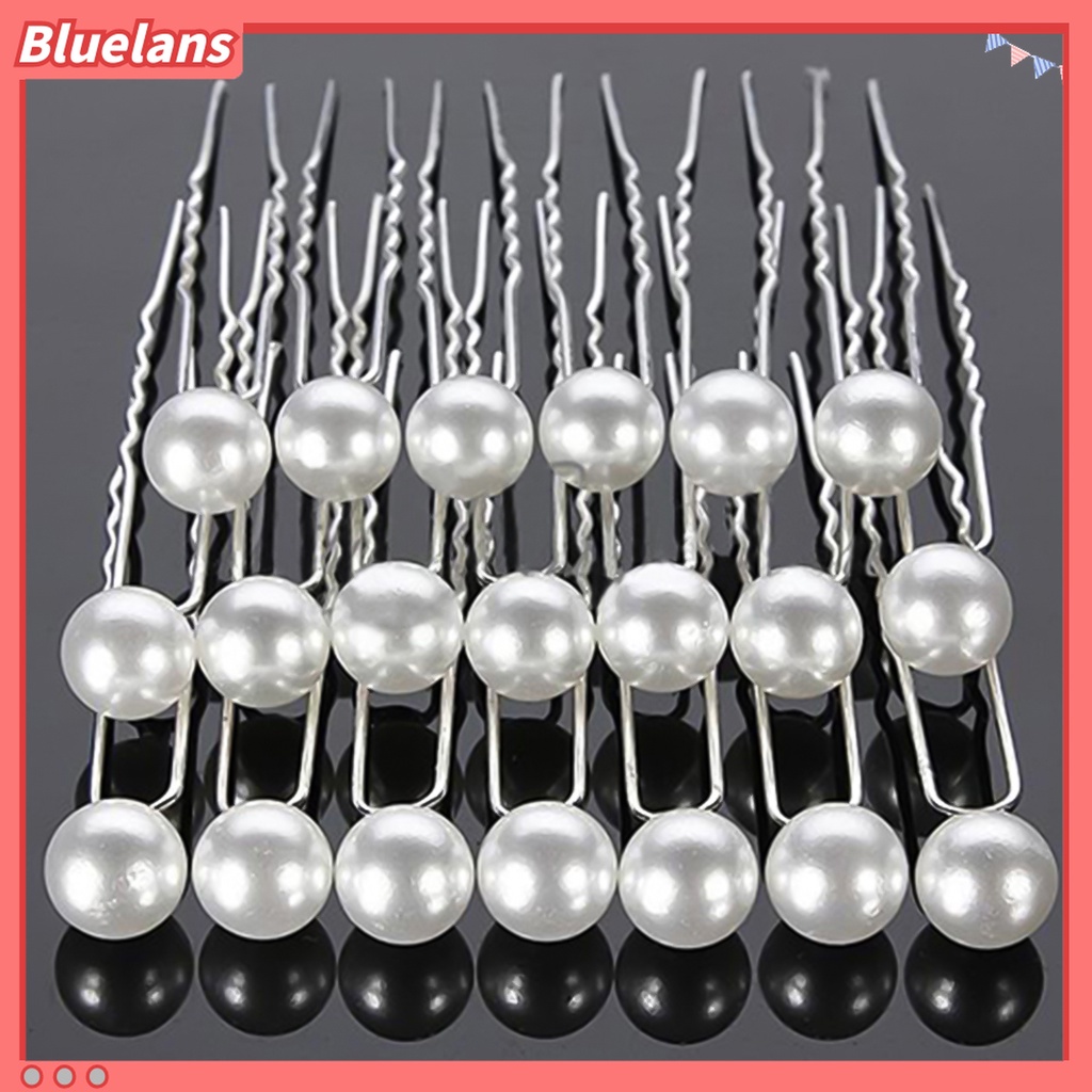 Set 20 KẹP TóC ĐíNh NgọC Trai Giả Dễ Thương Cho Nữ