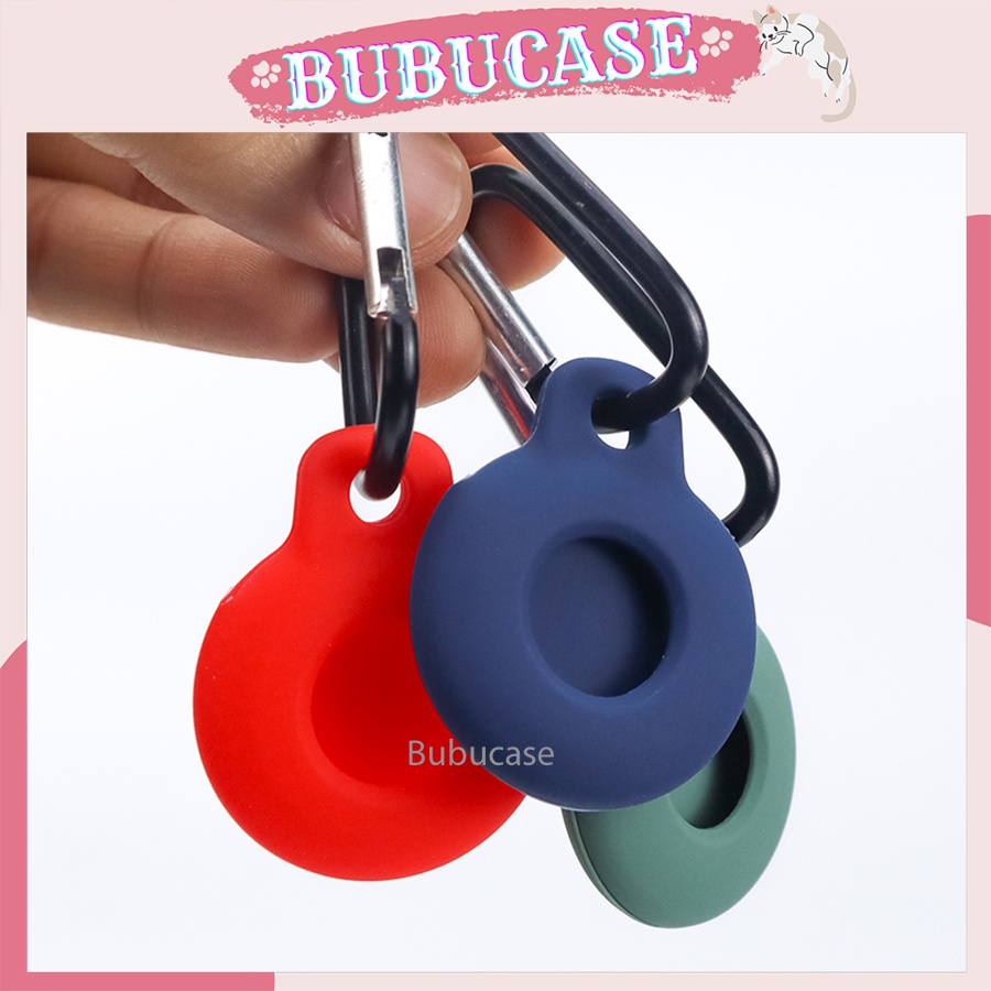 Bao Air Tag Silicon Nhiều Màu Có Móc Treo Tiện Lợi - Chống Thấm Nước, Rơi Vỡ, Trầy Xước Air Tag