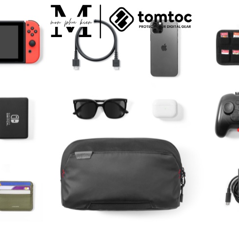 [HÀNG VỀ] Túi đeo chéo tomtoc (USA) đựng phụ kiện G-Sling Bag Nintendo Switch A0532D1 | MON phụ kiện #5