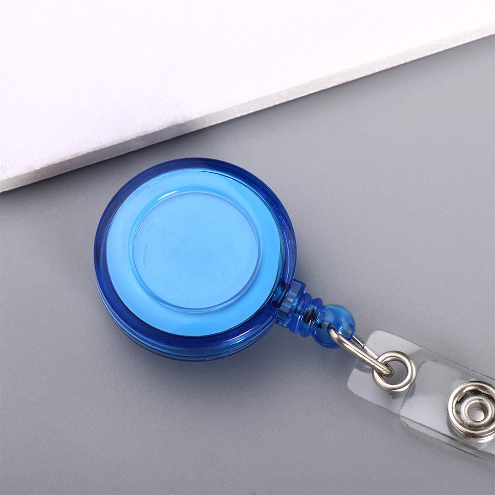 Giá Đỡ Thẻ Đeo Ngực Co Giãn Trong Suốt Có Thể Thu Gọn Cho Học Sinh