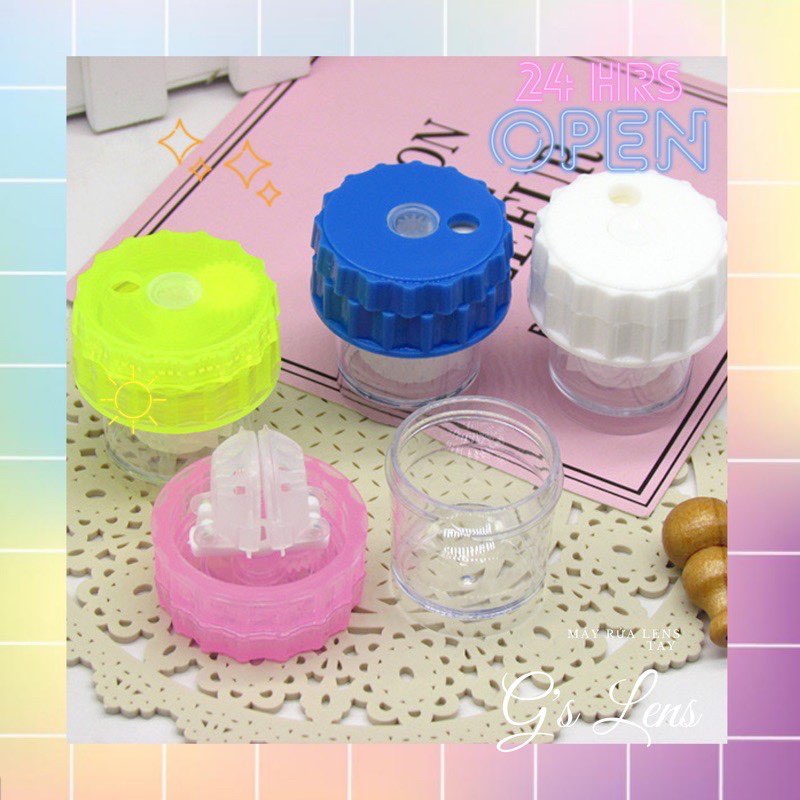 Dung Dịch Nước Ngâm + Nhỏ Mắt Chuyên Dụng Cho Lens Kính Áp Tròng