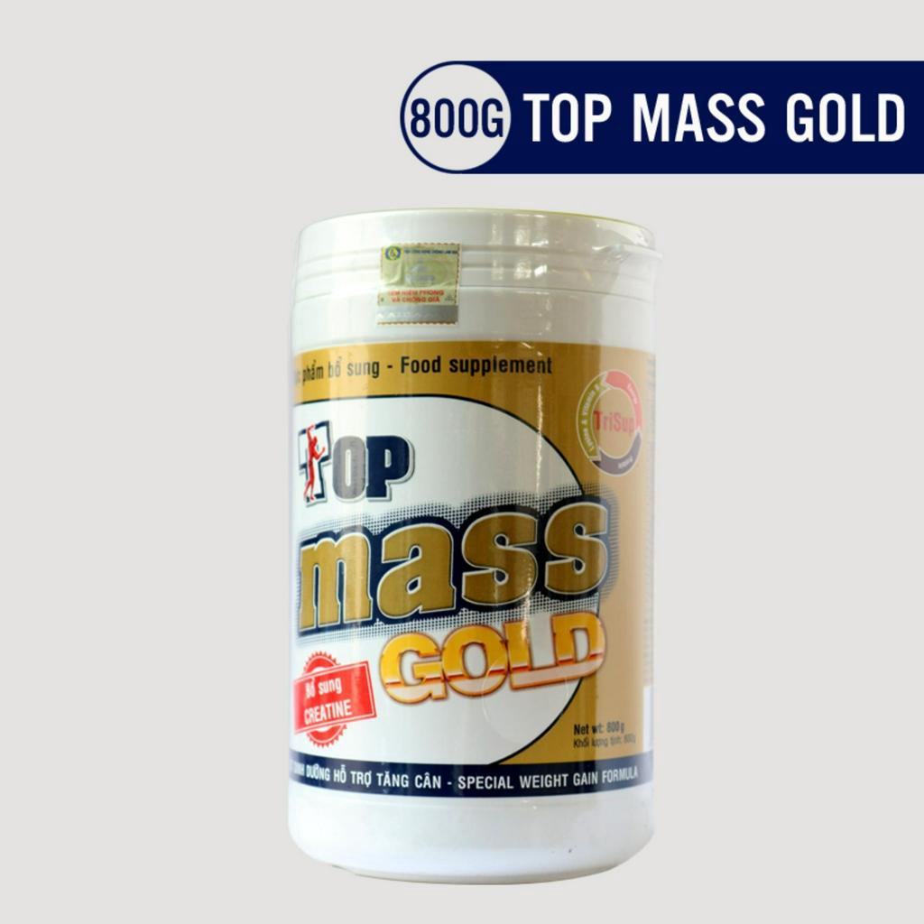 Sữa bột Top Mass Gold vị vani/ vị soccola 800g tăng cân
