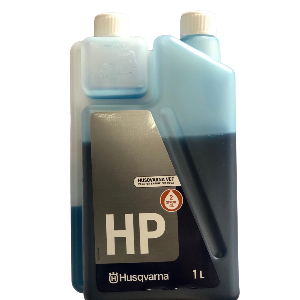 NHỚT 2T HP THỤY ĐIỂN LOẠI XANH - CHÍNH HÃNG HUSQVARNA (1L)