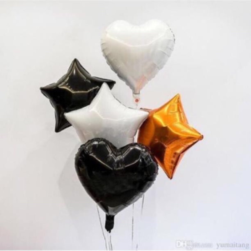 Bóng nhôm Sao Đủ Màu Trang Trí size 45cm