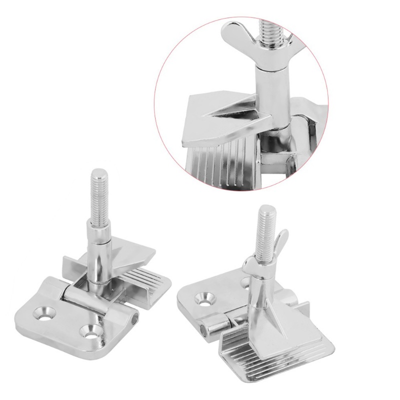 Set 2 Kẹp Bản Lề Màn Hình Bướm Bằng Lụa Cho Máy In Lụa