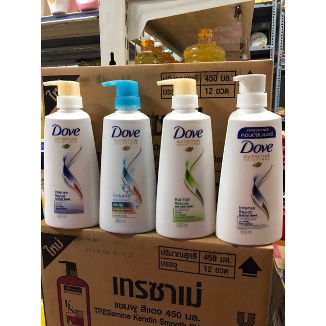 Dầu gội xả dove thái lan 480ml