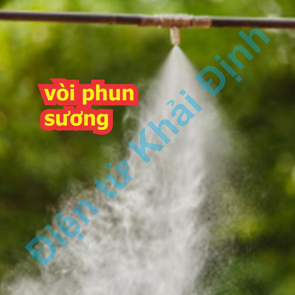 2 cái vòi phun sương chụi nhiệt độ áp suất cao bằng đồng cỡ 1010 ~ 5010 kde6670