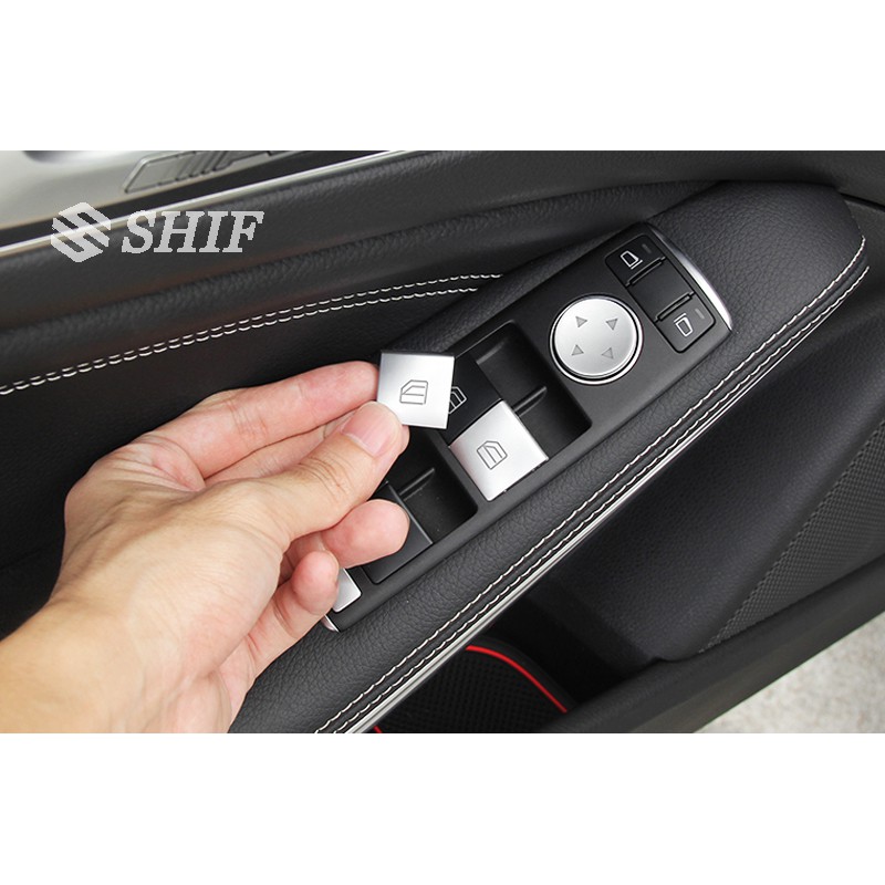 Nắp đậy công tắc cửa sổ chuyên dụng cho xe hơi Mercedes Benz gla / cla / glk / A B E