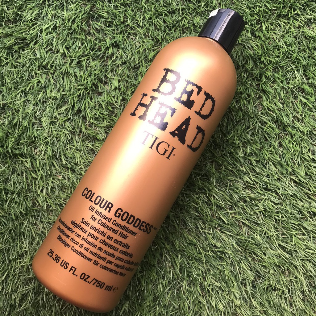 Dầu xả dành cho tóc nhuộm tông ấm Tigi Bed Head Colour Goddess Oil Infused 750ml