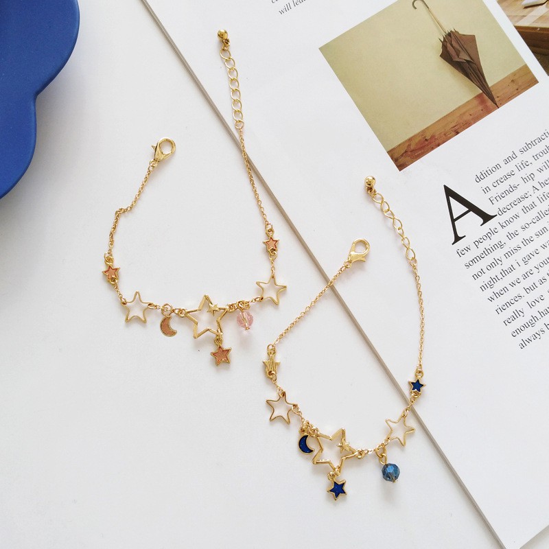 Lắc tay, vòng tay moon &amp; stars Novset