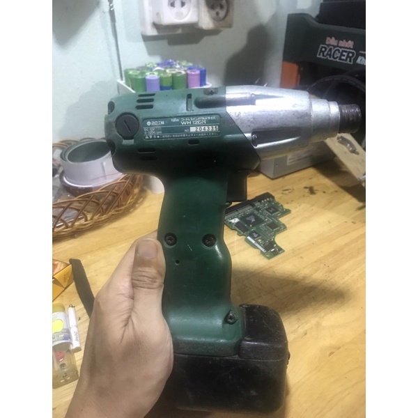 Máy bắn vít nhật bãi HITACHI Fwh 12DF, WH 12DH, WH 12DB có pin