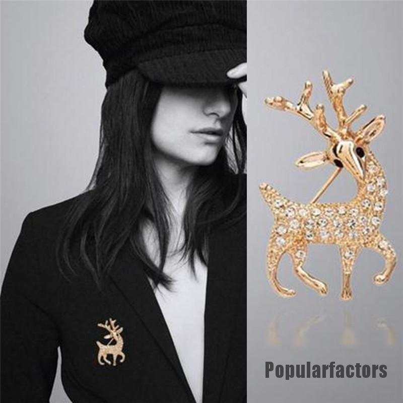 Ghim Cài Áo Hình Viên Kim Cương Nhân Tạo Thời Trang