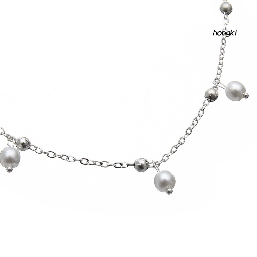 INFINITY Lắc Chân Hai Lớp Đính Hạt Thời Trang Dành Cho Nữ