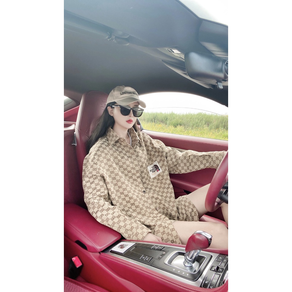 Áo Shirts Gucci x TheNorthFace Spring1  FW22