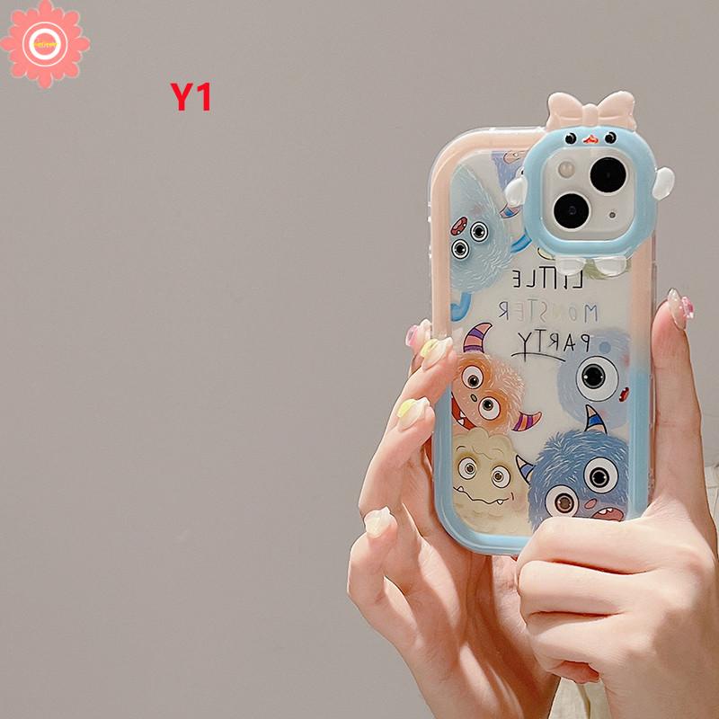 Ốp Điện Thoại Dễ Thương Cho Vivo Y35 Y16 Y21 Y12 Y11 Y22 V23 V23E Y15 Y15s Y20 Y02s Y55 Y75 Y15A Y20s Y12i Y17 Y33S Y30 Y31 Y20i T1 Y91C Y91 Y51 Y53s