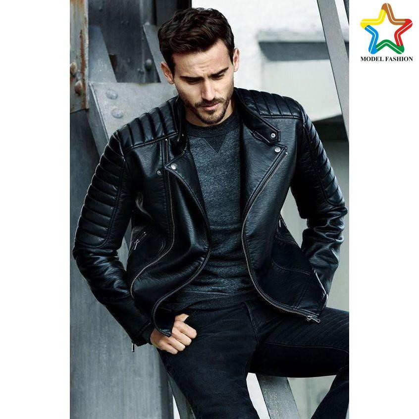 ✨ Áo khoác da biker cực chất model 2020, Chất da cực chuẩn HLS 153