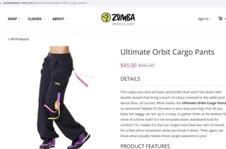 Quần Zumba siêu chất hàng độc