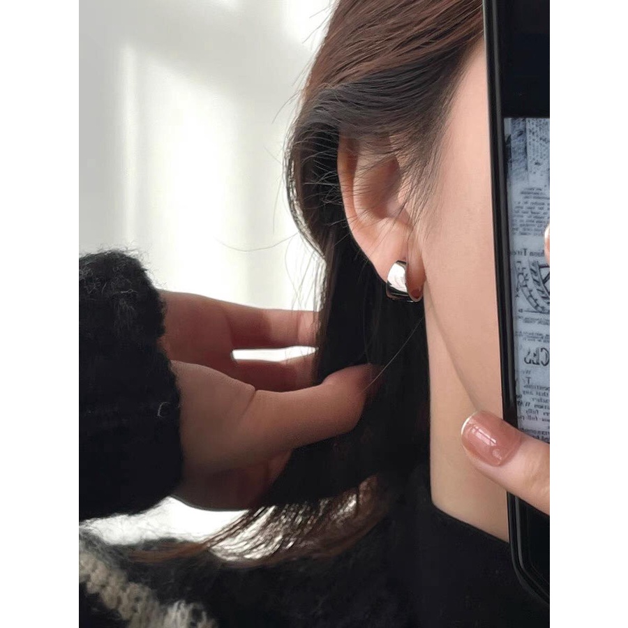 Khuyên tai tam giác Mạ Bóng sáng cực chất GTG314