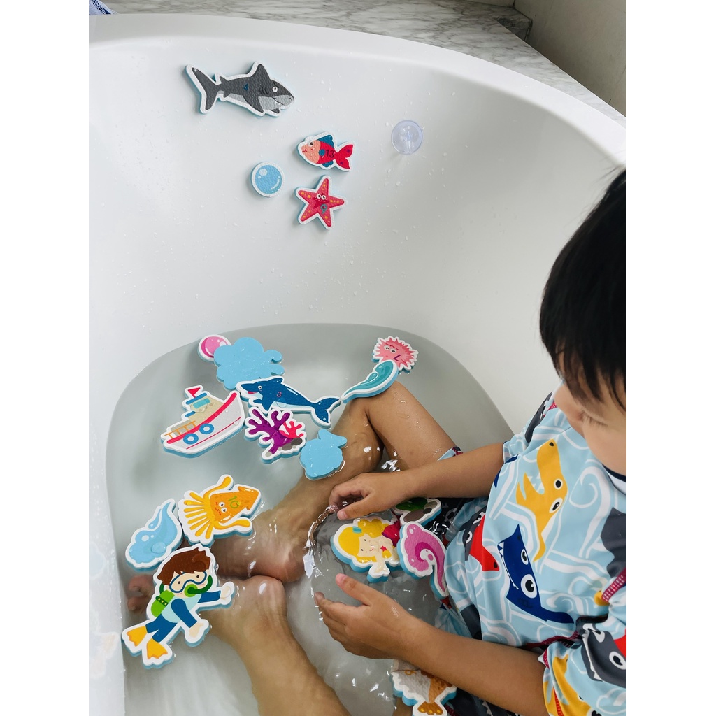 Miếng dán chơi trong phòng tắm Tedu - Bath Sticker