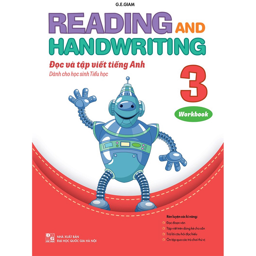 Sách: Combo Reading And Handwriting - Đọc Và Tập Viết Tiếng Anh Dành Cho Học Sinh Tiểu Học