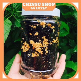 Rong biển cháy tỏi CHINSU 160g đồ ăn vặt HÀ NỘI ngon bổ rẻ-chinsushop
