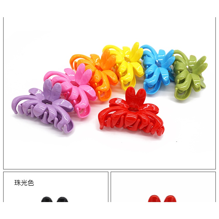 Kẹp tóc Càng cua Hoa Cúc Lớn Phong Cách Hàn Quốc Cho Nữ