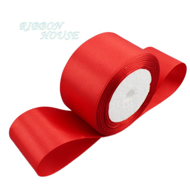 Cuộn Ruy Băng 22m Màu Đỏ Sang Trọng Trang Trí Tiệc