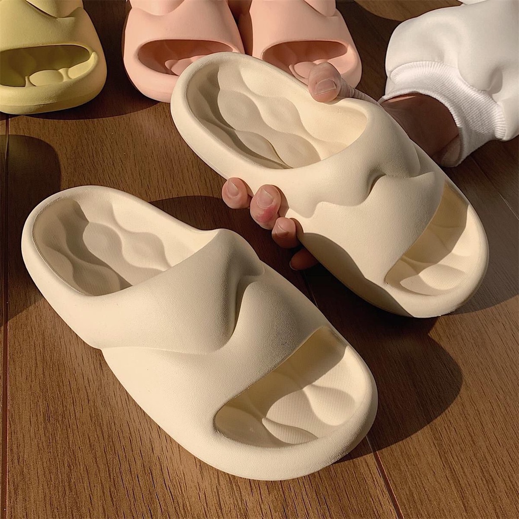 Dép Quai Ngang Vải Canvas Chống Trượt Thời Trang Cho Nữ