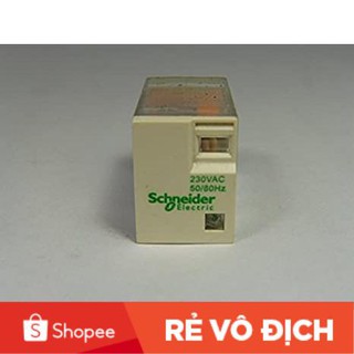 [CHÍNH GỐC] Relay Rơ le trung gian bán dẫn Schneider-electric RXM 4LB2P7, 4LB2BD, 4LB2F7, 4AB2BD, 4AB2P7, Đế RXZE 1M4C