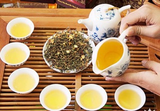 Trà sơn mật hồng sâm 100g