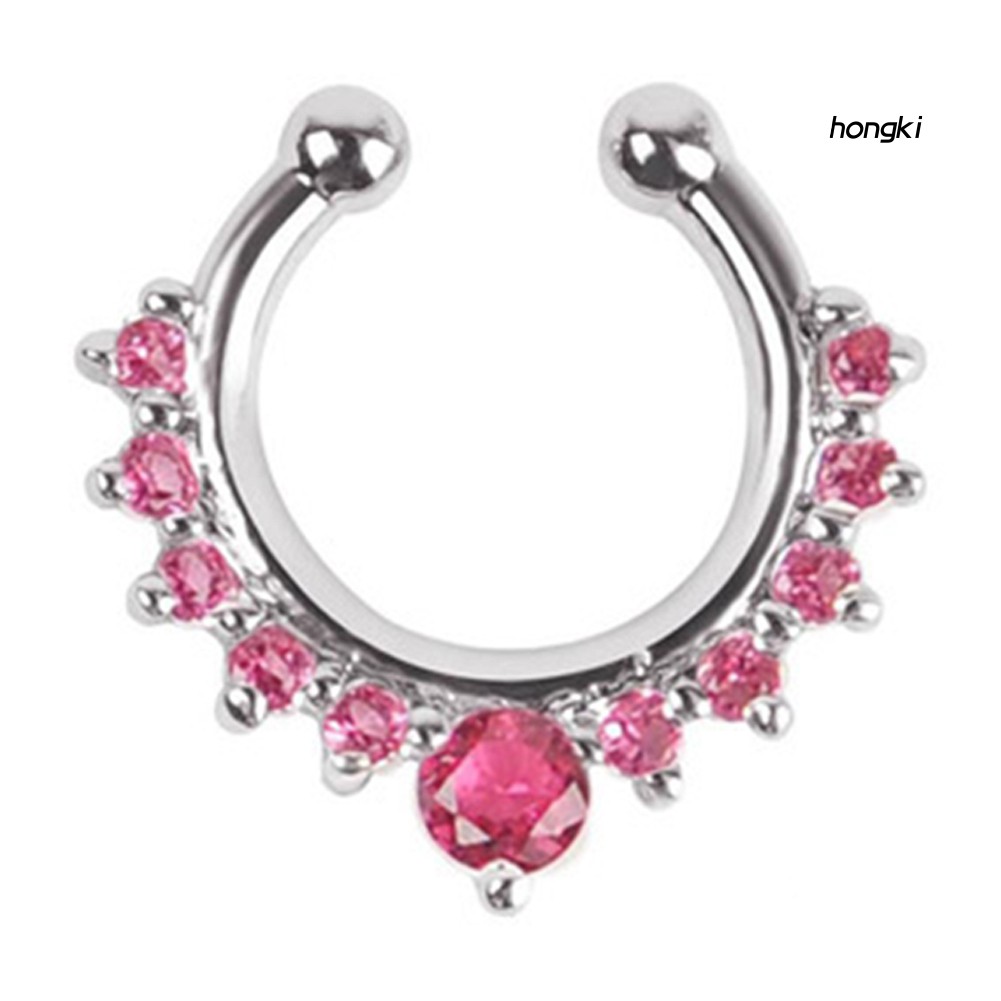 Khuyên Mũi Đính Đá Thời Trang Cho Nữ