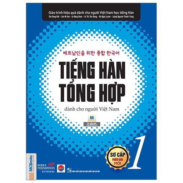 Sách Tiếng Hàn Tổng Hợp Dành Cho Người Việt Nam - Sơ Cấp 1 - Bản Màu  - MCB
