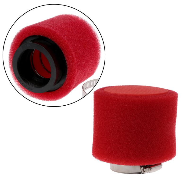 Bộ Lọc Làm Sạch Hai Lớp Bằng Bọt Biển Cổ Thẳng Kích Thước 35 38 40 42 45 48mm Dành