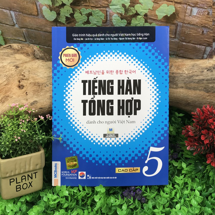 Sách - Tiếng Hàn Tổng Hợp Dành Cho Người Việt Nam - Cao Cấp 5 Phiên Bản Mới (2 màu)