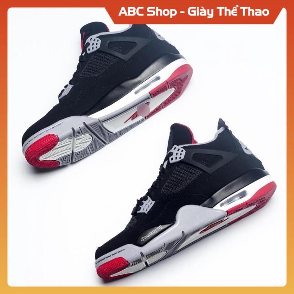 Giày Thể Thao Air jordan 4 màu kem + jd4 các màu hot , giày sneaker nam nữ Jd trắng đen xanh đỏ