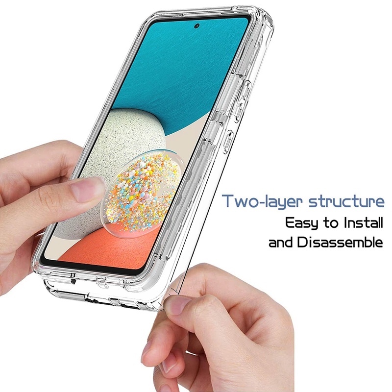 Ốp Lưng Silicon Trong Suốt Chống Sốc Chống Trượt Cho Samsung Galaxy A53