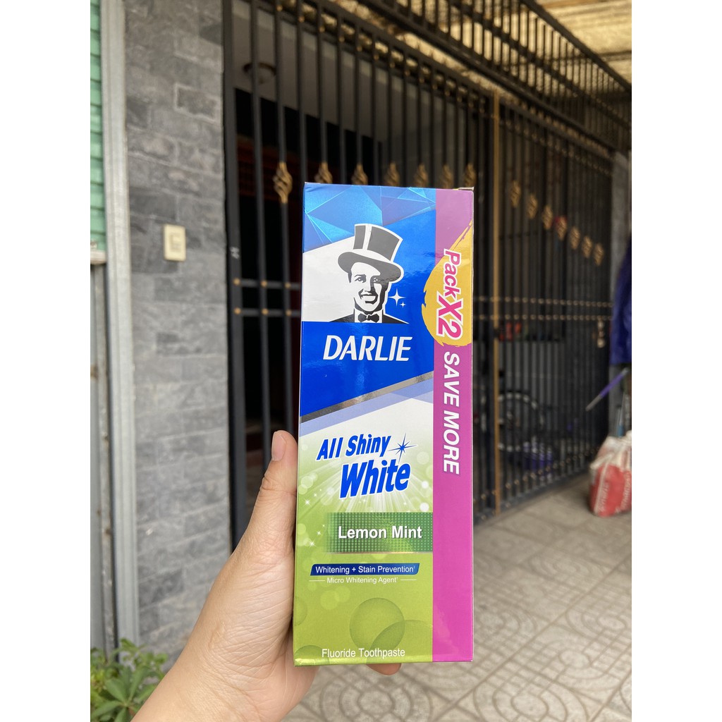 -Hàng bao chuẩn- Kem đánh răng ông tây già Thái Lan Darline