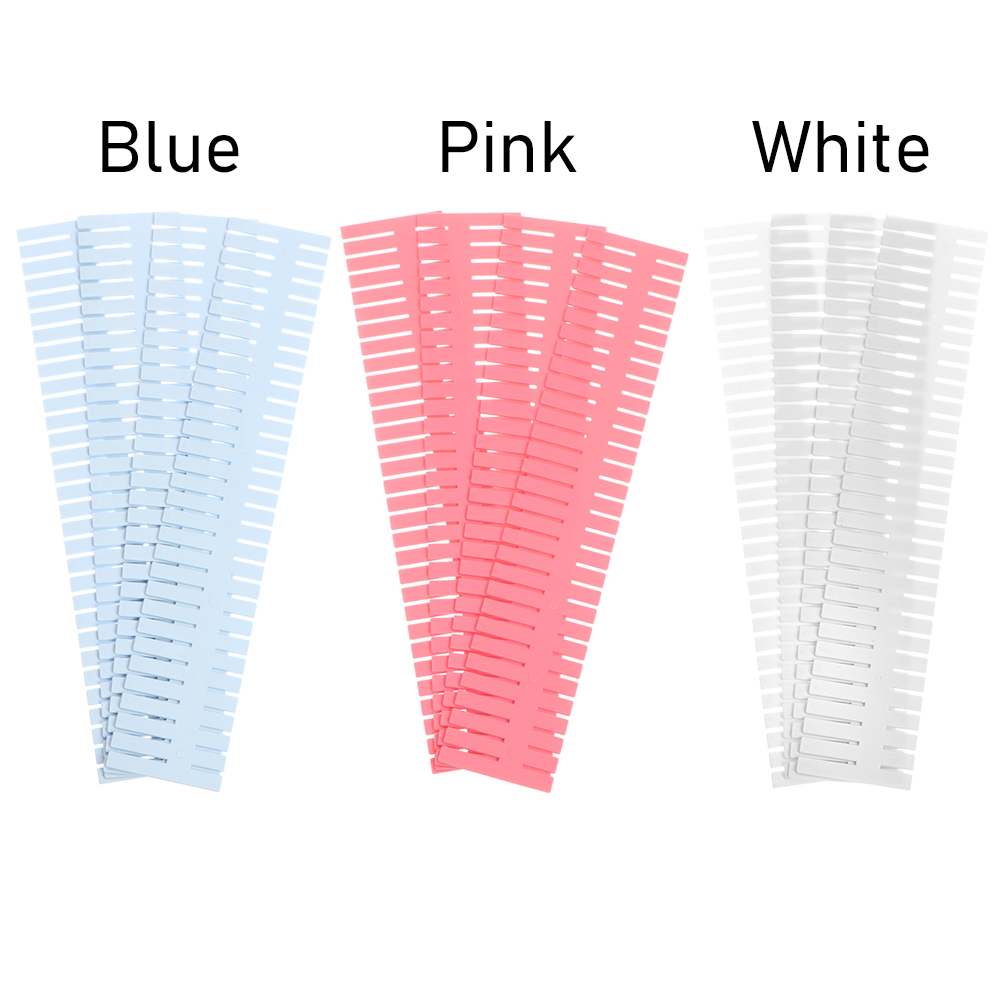 Bộ 4 Thanh Chia Ngăn Tủ Đựng Vớ/Đồ Lót Bằng Nhựa Tiết Kiệm Không Gian Đa Năng Tiện Dụng DIY