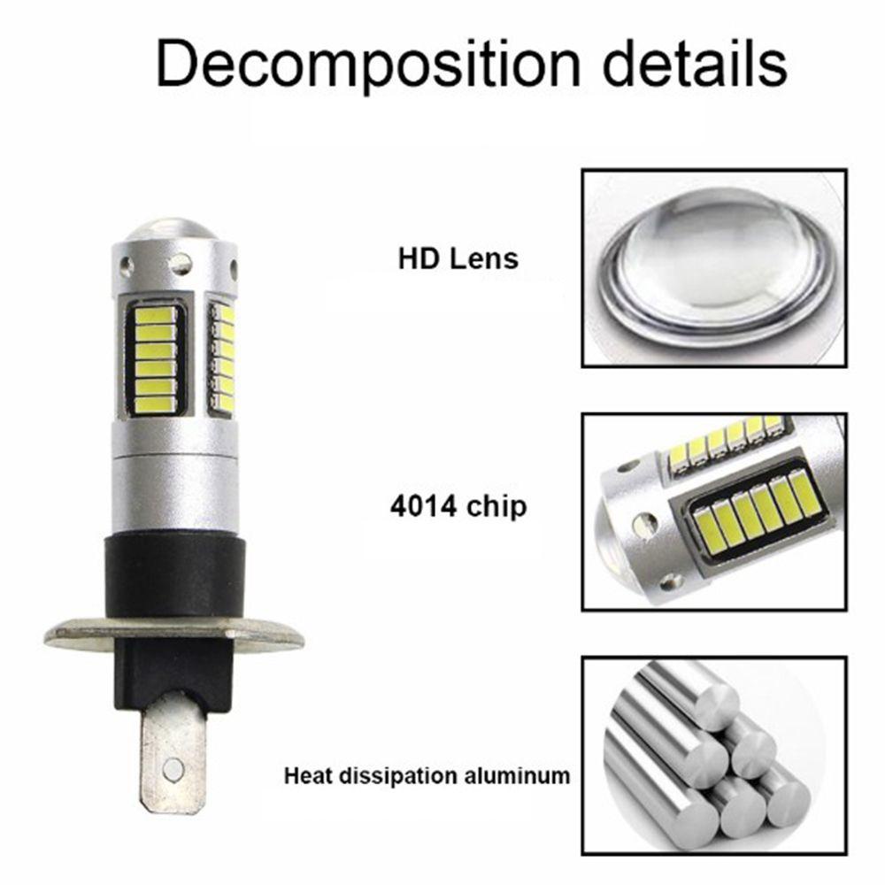 MYRONGVN Bộ 2 Đèn LED Phá Sương Mù Siêu Sáng 6500K Chuyên Dụng Cho Xe Hơi