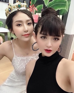 Tóc Mái Ngố Dày Tự Nhiên Tóc Thật - Phong Cách Trẻ Trung