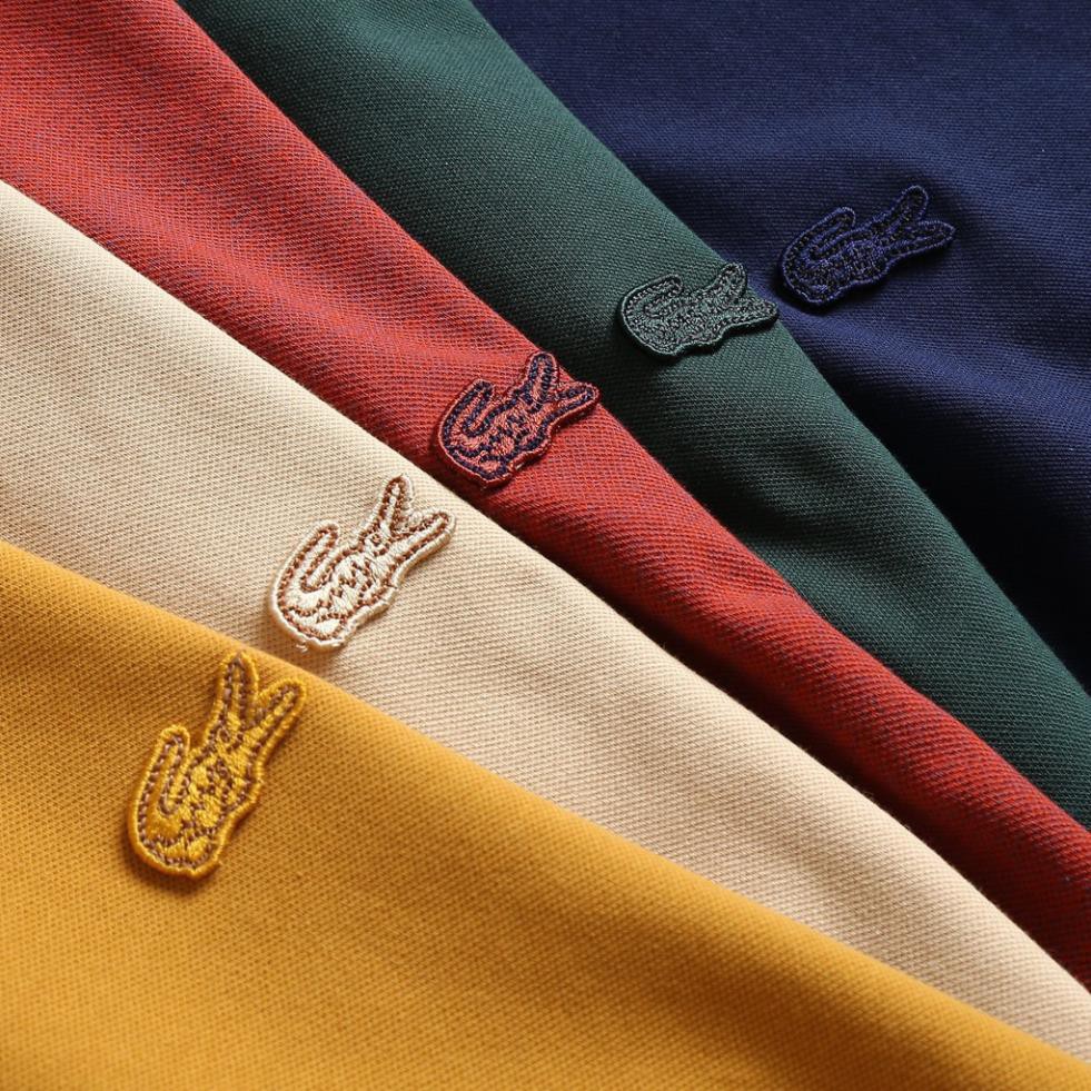 ÁO POLO LACOSTE TRƠN hàng xuất khẩu vnxk cực xịn - trơn không viền cổ vải cao cấp 6 màu  ྇