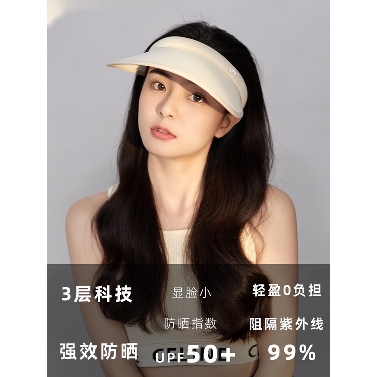 Nón Vành Hở Đầu Chống Tia uv Và Tia uv Phong Cách Mới Dành Cho Nữ